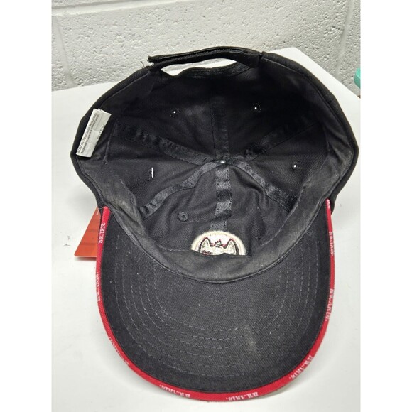 NWT Barcardi Rum Black Baseball Cap Bat Logo 100% Cotton Dad Hat ~ NEW! - Picture 5 of 7